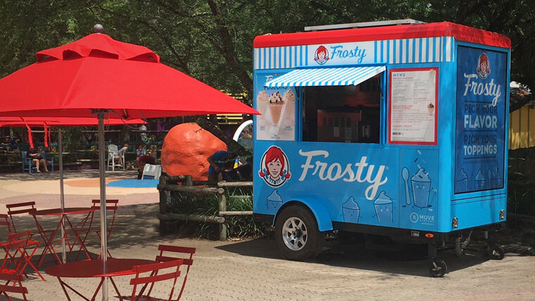 Wendy's Frosty Cart